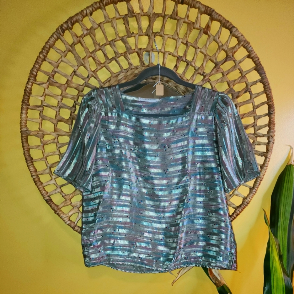 Silky Vintage Top For Women